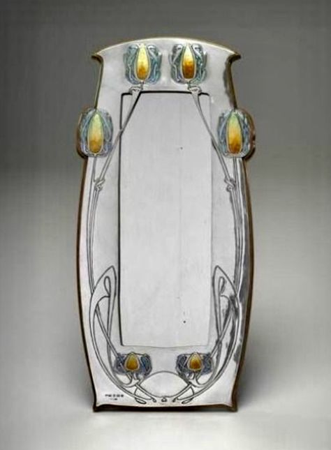 Art Nouveau Mirror, Nouveau Mirror, Archibald Knox, Art Nouveau Furniture, Nouveau Jewelry, Art Nouveau Design, British Art, Arts And Crafts Movement, Belle Epoque