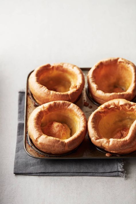 Yorkshire pudding recipe | House & Garden Gordon Ramsay Yorkshire Pudding, Yorkshire Recipes, How To Make Yorkshire Pudding, Yorkshire Pudding Recipe, Quiche Lorraine Recipe, Yorkshire Pudding Recipes, Yorkshire Puddings, Gordon Ramsay Recipe, Yorkshire Pudding