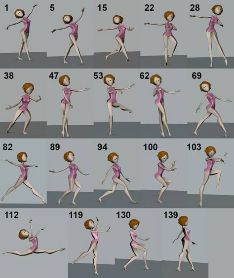 Ballet Animation, Jumping Poses, 3d Maya, Animation Tips, Walking Animation, Line Animation, Animation Process, Animation Storyboard, 3d Ideas