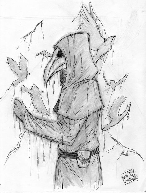 Wicked Drawings, Doctor Drawing, Plague Doctors, Scary Drawings, Horror Drawing, Creepy Drawings, Dark Art Drawings, Plague Doctor, Creepy Art