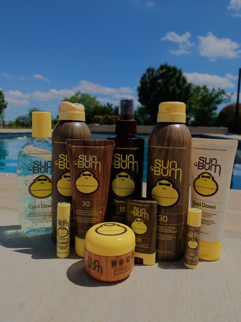 Sun Lotion Aesthetic, Sun Bum Shampoo And Conditioner, Sun Bum Sunscreen Stick, Sunbum Aesthetics, Sun Bum Sunscreen, Fashion Outfits Dresses, Sun Bum, Suncare, Summer Tanning