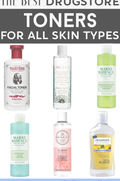 *UPDATED 2019!* The Best Drugstore Toners For All Skin Types! | Affordable Drugstore Skincare | The Millennial Maven