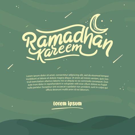 Ramadhan Poster, Ramadan Greeting Card, Ramadan Greetings, Idul Fitri, Hand Of Cards, Event Poster, Ramadan Kareem, Advertising Design, Banner Design