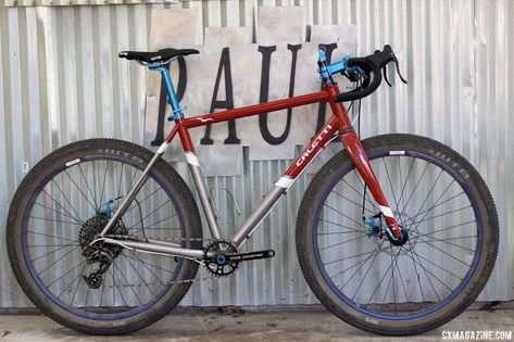 First Ride Review: Caletti Cycles' Titanium Monster Cross Cyclocross Bike Cross Bike, Bike Swag, Hybrid Bicycle, Bike Touring, Bicycle Gear, Suspension Bike, Cycling Quotes, Cyclocross Bike, Comfort Bike