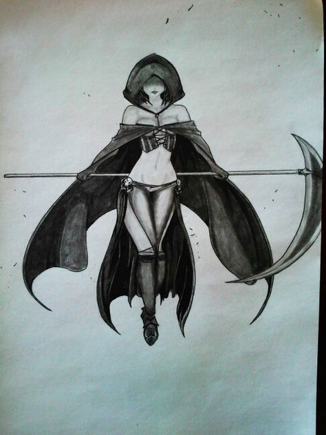 Female grim reaper Female Grim Reaper, Grim Reaper Drawing, Reaper Drawing, Grim Reaper Costume, Reaper Costume, Grim Reaper Tattoo, Medusa Art, Reaper Tattoo, Female Drawing