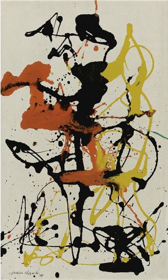 Jackson Pollock - 84 paintings and drawings - WikiArt.org Jackson Pollock Art, Willem De Kooning, Action Painting, Jackson Pollock, Drip Painting, Abstract Expressionist, Art Abstrait, Art Moderne, Abstract Expressionism