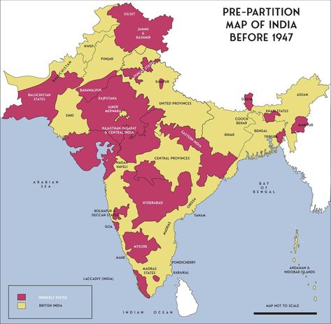 Five myths about the partition of British India – and what really happened Ancient India Map, Partition Of India, Ancient World Maps, Modern World History, Family Tree Chart, Ancient History Facts, Indian History Facts, Imaginary Maps, British India