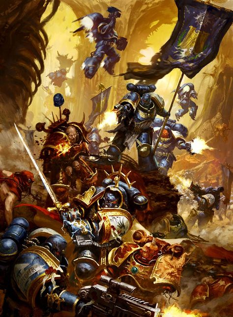 40K: Eighth Edition - First Looks - Bell of Lost Souls News Wallpaper, Space Marine Art, Mark X, Images Harry Potter, Battlefield 1, Far Future, Warhammer 40k Art, Game Workshop, Warhammer 30k