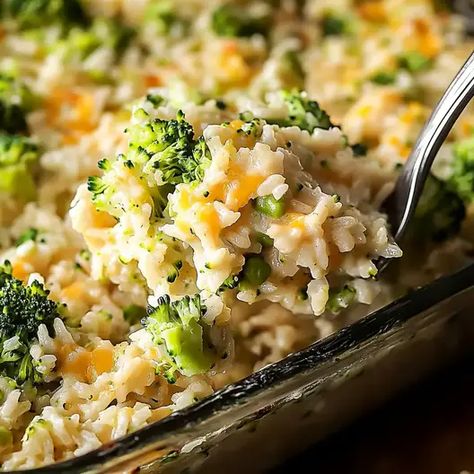 Chicken Broccoli Rice Cheese Casserole, Cheddar Broccoli Rice, Broccoli Cheese Rice Casserole, Smoked Sausage Casserole, Broccoli Cheese Rice, Cheesy Broccoli Rice Casserole, Cheesy Broccoli Rice, Vegetable Casserole Recipes, Best Thanksgiving Side Dishes