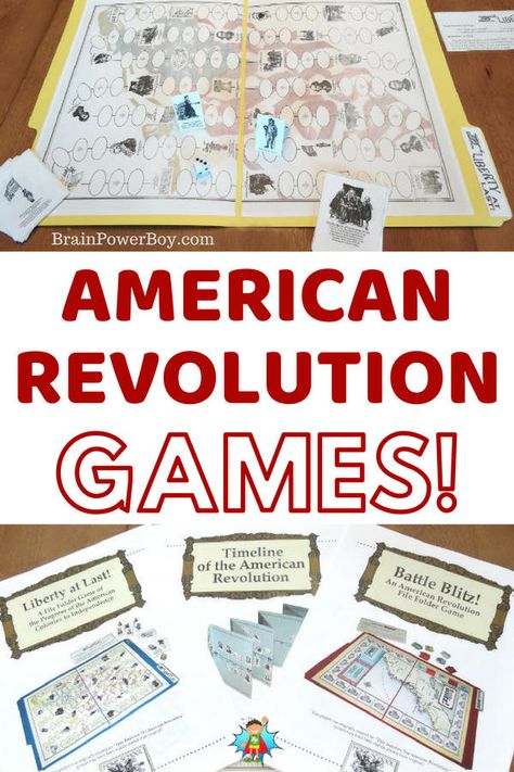 5th Grade Social Studies Projects, Game Schooling, American Revolution Activities, American History Homeschool, American History Timeline, Teaching American History, Social Studies Notebook, Middle School History, 4th Grade Social Studies