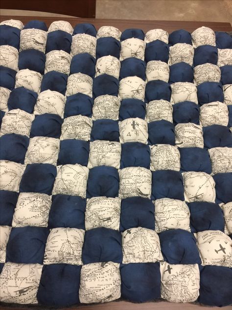 Puff Quilts, Puff Blanket, Puff Quilt, Dark Colours, Future House, Dark Colors, Sewing, Quick Saves