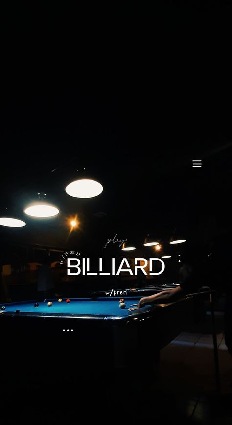 Playing Billiard Billiard Wallpaper, Billiard Photography, Billiards Aesthetic, Billiards Room Decor, Billiards Room, Kobe Bryant Pictures, Nightclub Aesthetic, Social Media Design Inspiration, Promotional Design