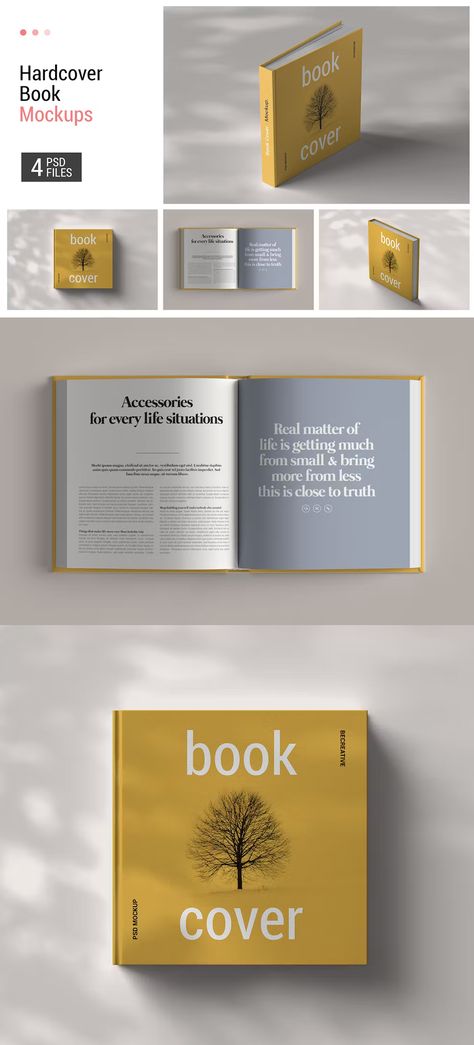 Square Book Layout Design, Coffee Table Book Template, Book Mockup Design, Square Book Design, Book Layout Design Minimalist, Coffee Table Book Design Layout Ideas, Square Book Layout, Hard Cover Book Design, Blank Book Cover Template