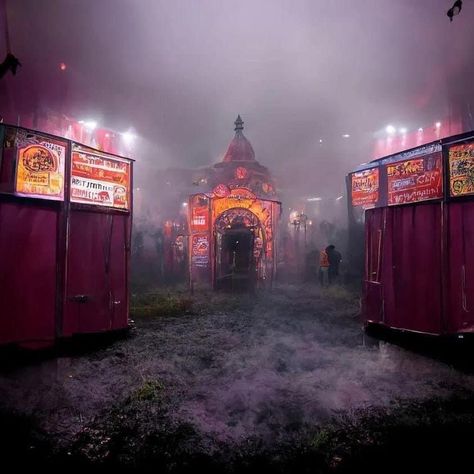 Halloween Short Stories, Scary Carnival, Horror Quotes, Haunted Carnival, Spooky Background, Circus Aesthetic, Abandoned Amusement Park, Dark Circus, Blue Eyed Men