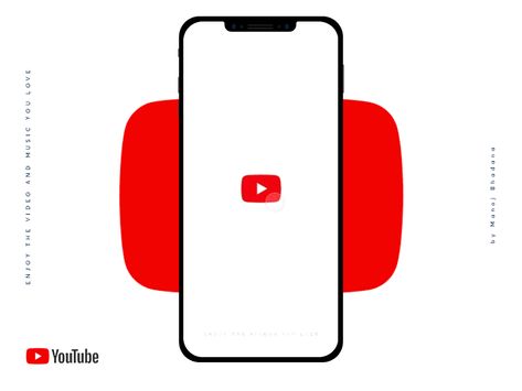 Youtube Redesign, User Experience Design Inspiration, Youtube Gif, Youtube Animation, Youtube Editing, App Promotion, Mobile App Design Inspiration, Digital Marketing Design, Youtube Design