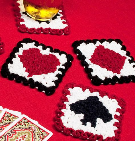 Crochet Coasters Pattern: Wiggly Playing by TheCrochetArchitect Wiggle Crochet, Wiggly Crochet Patterns, Crochet Seasonal, Crochet Coasters Pattern, Wiggly Crochet, Xmas Aesthetic, Coasters Pattern, Wearable Crochet, Fashion Designer Aesthetics