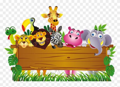 Cartoon Banner Youtube, Youtube Banner Cartoon, Cartoon Youtube Banner, Animals Cartoon Images, Elephant Cartoon Images, Cartoon Png Images, Cartoon Jungle, Cute Australian Animals, Cartoon Banner