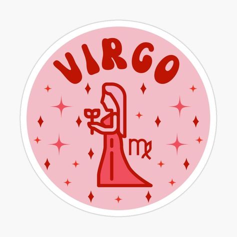 This sticker features a maiden and the Virgo zodiac sign. It can be the perfect gift for a friend or family member who is a Virgo sign. Artsy Phone Cases, Twin Flame Art, Virgo Zodiac Sign, Flame Art, Sign Sticker, Virgo Sign, Gift For A Friend, Virgo Zodiac, Art Market