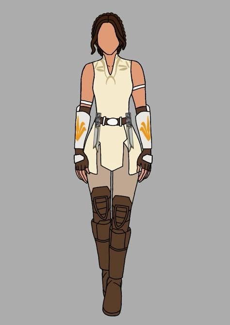 Oc Jedi Female, Female Jedi Hairstyles, Star Wars Lothal, Star Wars Slave Outfit, Jedi Inspired Outfit Female, Star Wars Jedi Outfits Women, Star Wars Inspired Dress, Female Mandalorian Oc, Jedi Armor Concept