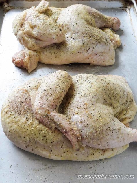 Chicken Capers, Arabian Cuisine, Roast Half Chicken, Chicken Cooking Times, Oven Chicken Recipes, Half Chicken, Tender Meat, Whole Chicken Recipes, Baked Roast