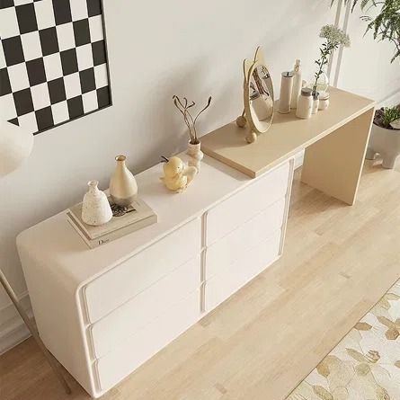 Dresser Desk Combo, Desk Dresser Combo, Office Chair Accessories, Dresser Desk, Printer Stands, Small Space Office, Home Office Furniture Sets, Trendy Furniture, Desk Dresser