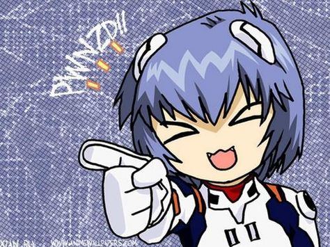 Evangelion / Rei laugh Evangelion Art, Neon Evangelion, Alien Stage, Rei Ayanami, Character Home, Mecha Anime, Cool Animations, Neon Genesis Evangelion, Blue Hair