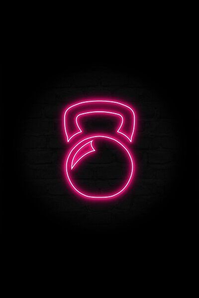 Fitness Brand Logo Ideas, Pink Kettlebell, Gym Icons, 80s Synthwave, Gym Icon, Crazy Feeling, Fitness Wallpaper, Gym Wallpaper, Pink Gym