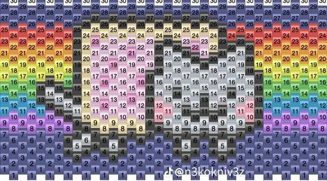 Big Kandi Projects, Kandi Patterns Templates With Numbers, Kandi Patterns Templates, Kandi Patterns Cuff, Scene Kandi, Kandi Cuff Patterns, Kandi Beads, Kandi Inspo, Kandi Cuffs