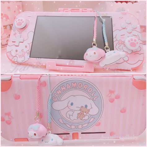 Sanrio Nintendo Switch Lite Cute Nintendo Switch Lite Accessories, Nintendo Lite Aesthetic, Sanrio Nintendo Switch, Aesthetic Nintendo Switch Lite, Cute Nintendo Switch Lite, Nintendo Switch Aesthetic Case, Switch Lite Aesthetic, Nintendo Switch Lite Aesthetic, Nintendo Switch Cute