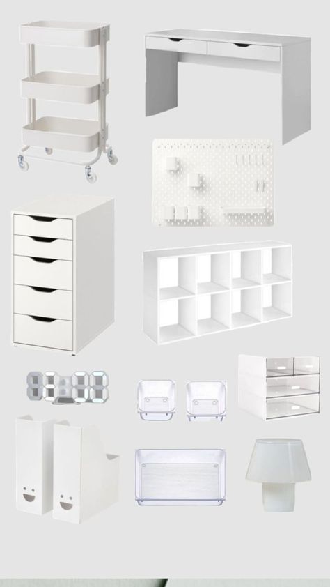 Small Room Makeover, White Room Decor, Room Redesign, Pinterest Room Decor, Study Room Decor, Small Room Design, Cozy Room Decor, Minimalist Room, Room Makeover Bedroom