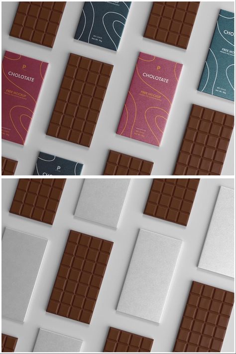 There is nothing better than a friend unless it is a friend with chocolate” for the love of chocolate we bring you this free chocolate bar label mockup. Elegantly present your label design with this free mockup PSD template, a high-resolution file 4600x3100 pixels that will display every detail of your packaging design. #free #mockup #psdmockup #packagingmockup #brandingmockup #chocolatepackaging #design #print #chocolatebar #label #chocolate Chocolate Bar Template, Chocolate Bar Packaging Design, Chocolate Bar Packaging, Chocolate Package, Chocolate Bar Design, Chocolate Bar Labels, Bar Fancy, Chocolate Packaging Design, Label Mockup