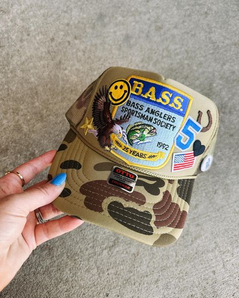 some of my favorite trucker hats dropping this friday ❣️ brought in some fun colors for this launch for summer + lots of new vintage patches — which one are you loving?! Patch Trucker Hat, Hat Bar, Vintage Trucker Hats, Vintage Patches, Hot Mess, Which One Are You, Trucker Hats, New Vintage, Some Fun