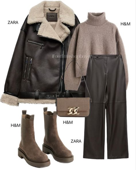 Cute Sweaters For Women, Street Style Women Winter, Warm Outfit, Winter Trousers, Mode Zara, Winter Fashion Outfits Casual, Cold Outfits, Looks Chic, Look Vintage