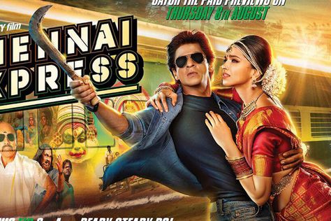 LOL: 'Chennai Express' jokes reloaded As the movie completes one year of its release, let's see a recap of jokes that became viral last year.  http://toi.in/ujiY5Z Gauri Khan, Srk Movies, Directed By, Chennai Express, Best Action Movies, Rohit Shetty, Tiger Shroff, Akshay Kumar, Comedy Films