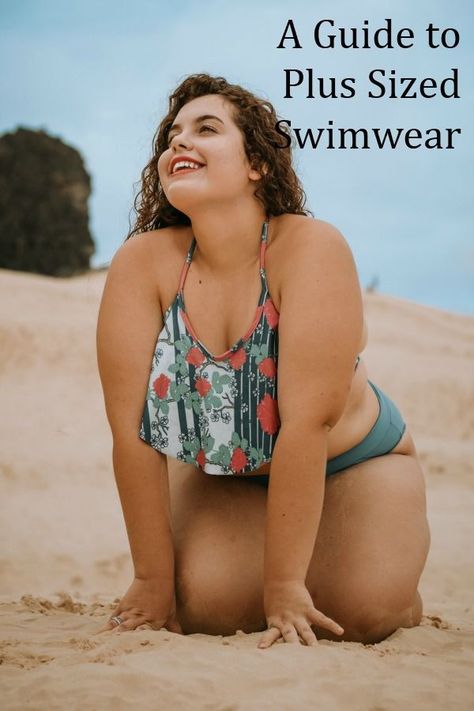 A guide to plus sized swimwear. Styles, shapes, and fashion that works for all body types. Not just curvy ladies. | Women | Woman | swimsuit | Bathing suit | Swim | Water fashion Bathing Suit For Body Type, Ootd Chic, Water Fashion, Startup Marketing, Black Beach, Curvy Swimwear, Fashion Minimalist, Perfect Swimsuit, Best Swimsuits