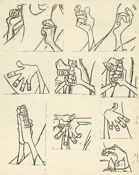 Art of the Sword in the Stone (part 1) Milt Kahl, Holding Something, Gorillaz Art, Hand Drawing Reference, Hand Reference, Animation Reference, Character Design Animation, Character Sketch, Art Poses