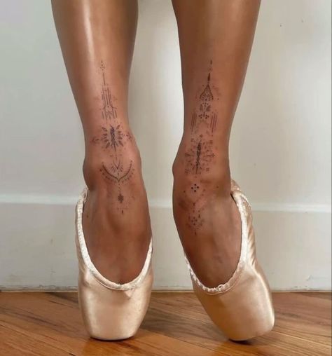 Ballet Shoes Tattoo, Ballet Tattoos, Ballerina Tattoo, Skate Tattoo, Ballet Dance Academy, Shoe Tattoos, Black Ballerina, Ballet Barre, Silk Stockings