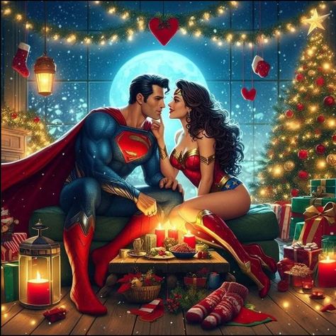 Superman Wonder Woman, Christmas Women, Superman, Wonder Woman, Wonder