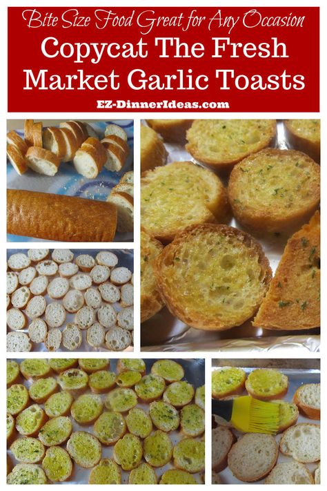 Garlic Parmesan Toast, Toast Dinner Ideas, Garlic Toasts, Garlic Toast Recipe, Rice Cakes Toppings, Recipe Copycat, Garlic Toast, Garlic Spread, Bite Size Food