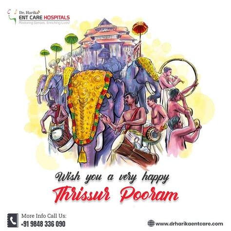 May this grand festival bring happiness and good fortune for all. Dr. Harika ENT Care Hospitals wishes everyone a very happy Thrissur Pooram. Contact Us @ 9848336090 or visit www.drharikaentcare.com #pooram #kerala #elephant #aana #thrissur #aanakambam #mangalamkunnukarnan #keralaelephants #vishnushankar #elephants #aanachandam #chulliparambil #thechikottukavuramachandran #thrissurpooram #pooramvibe Thrissur Pooram Drawings, Pooram Elephant, Pooram Kerala, Kerala Elephant, Thrissur Pooram, Architecture Drawing Sketchbooks, Indian Illustration, Elephant Illustration, Care Hospital