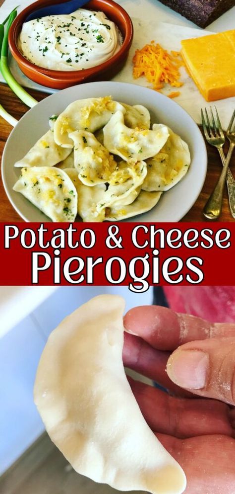 Perogies Instant Pot, Sweet Cheese Perogies Recipe, How To Cook Pierogies, Best Pierogi Dough Recipe, How To Make Pierogies, Cheese Perogies, Pierogies Homemade, Pierogi Recipes, Homemade Perogies