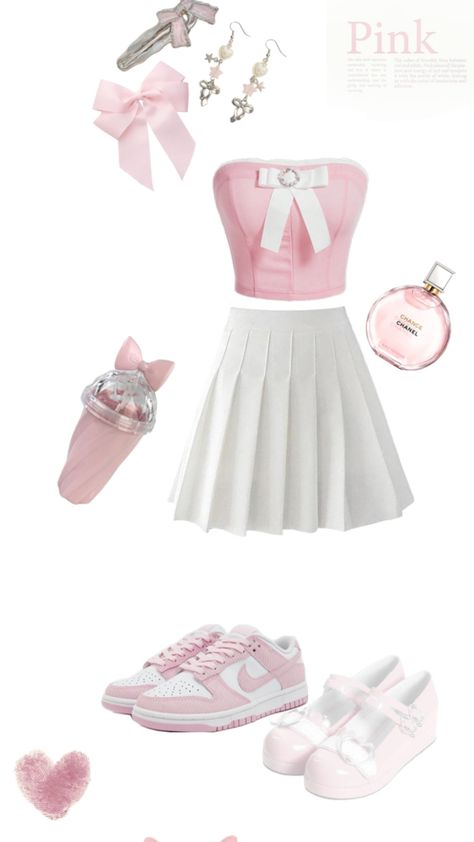 💗🌸💘💝🌺🌷🎀🐖🩷👛🦩🩰 Concert Outfit Ideas Pink, Seventeen Concert Outfit Ideas, Seventeen Concert Outfit, Seventeen Concert, Outfit Ideas Pink, Aesthetic College, Concert Outfit Ideas, Bratz Inspired Outfits, Graduation Outfit