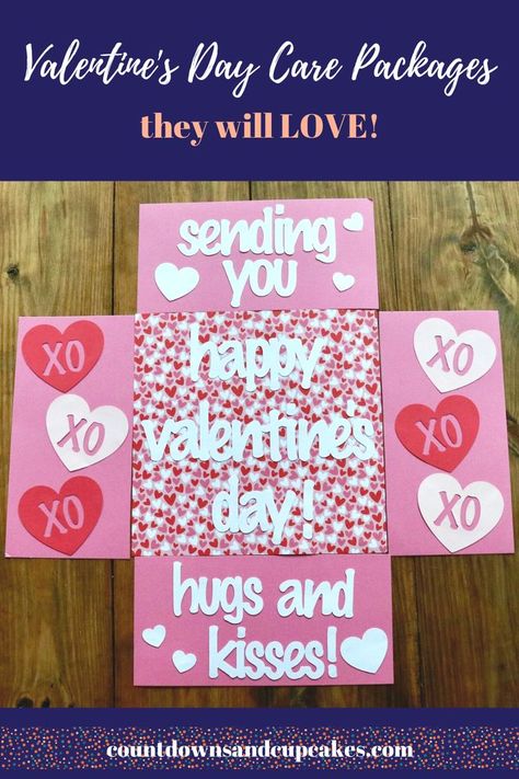 Valentine’s Day is a sneaky holiday for care packages, isn’t it? It comes seemingly right on the heels of all the Christmas/New Years festivities and catches you totally off guard. Suddenly, every shelf is all pink and heart-filled when you SWEAR it was just red and green the day before. But don’t worry, I have your back! This year, your Valentine’s care package won’t sneak up on you! The Valentine’s care package has a special place in my heart because it’s one of the very first care packages I Care Package Themes, Valentines Day Care Package, Pride Ideas, Missionary Care Packages, Halloween Care Packages, Deployment Care Packages, Military Lifestyle, Military Care Package, Open When Letters