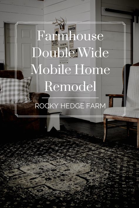 Follow this families journey as they remodel a double wide mobile home into a style that they love! Easy Home Updates Diy, Mobile Home Walls, Double Wide Remodel, Mobile Home Redo, Mobile Home Remodel, Mobile Home Doublewide, Mobile Home Kitchens, Double Wide Home, Double Wide Mobile Home