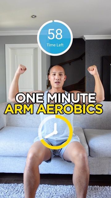 Justin Agustin on Instagram: "Today’s one minute challenge is arm aerobics! Arm-only aerobics from a seated position holds significant importance. For beginners, it offers a gentle introduction to exercise, building confidence and easing them into a fitness routine. Sedentary individuals benefit by initiating movement, improving circulation, and preventing muscle atrophy. People with limited mobility find it invaluable as it promotes joint mobility and strengthens upper body muscles, enhancing t Seated Arm Exercises, Mobility Exercises Arms, Increase Arm Strength, Chair Exercises For Limited Mobility, Justin Agustin Exercise, Arm Workout For Beginners, Muscle Atrophy, Wall Workout, Body Joints