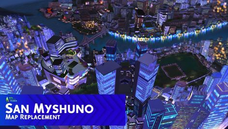 Newcrest Map Replacement - DOWNLOAD | 20th Century Plumbob on Patreon Sims 4 City Mod, City Living Mods Sims 4, Sims 4 Cc Worlds Patreon, Sims 4 Map Override, New World Map, Sims 3 Worlds, Sims 4 City Living, Ts4 Mods, San Myshuno