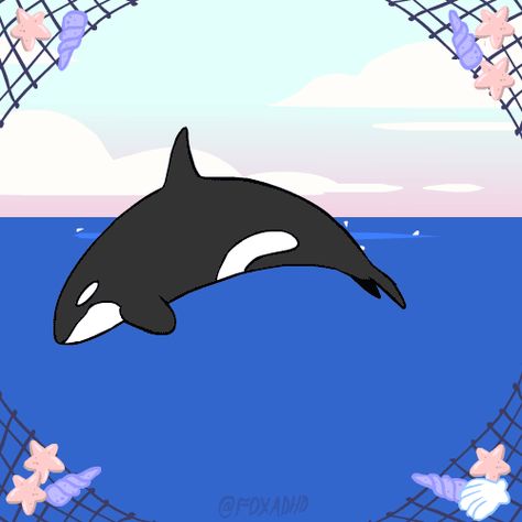 giphy.gif (500×500) Whale Wallpaper Aesthetic, Whale Animation, Whale Wallpaper, Giphy Gif, Infographic Poster, Water Animals, Killer Whale, Killer Whales, Aesthetic Gif