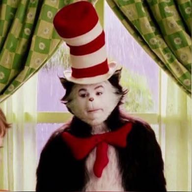 Cat In The Hat Movie, Cat Movie, Hat Aesthetic, The Cat In The Hat, Bts Wallpaper Lyrics, Reaction Face, Cartoon Man, Cat In The Hat, Cat Hat