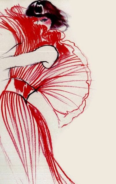 Vogue Illustrations, Woman In Red, Fashion Sketchbook, 수채화 그림, Fashion Illustration Sketches, Illustration Fashion Design, Arte Sketchbook, Art Et Illustration, Fashion Art Illustration