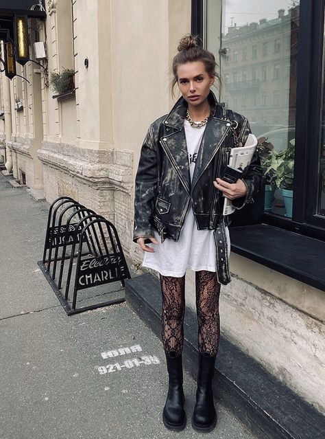 숲 사진, Look Grunge, Look Legging, Paris Mode, Looks Street Style, Mode Inspo, Looks Style, Mode Inspiration, Outfits Casuales